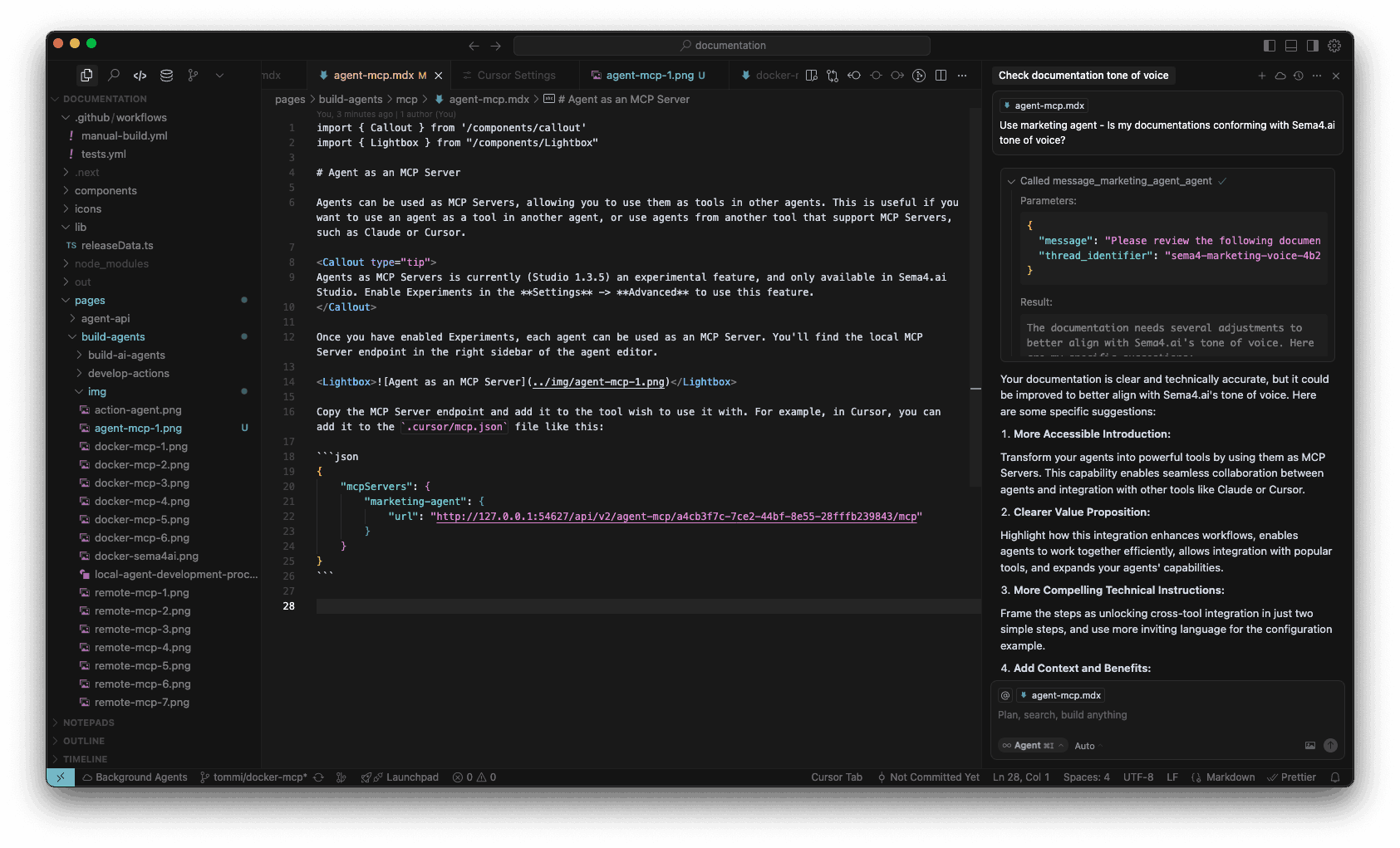 Agent as an MCP Server