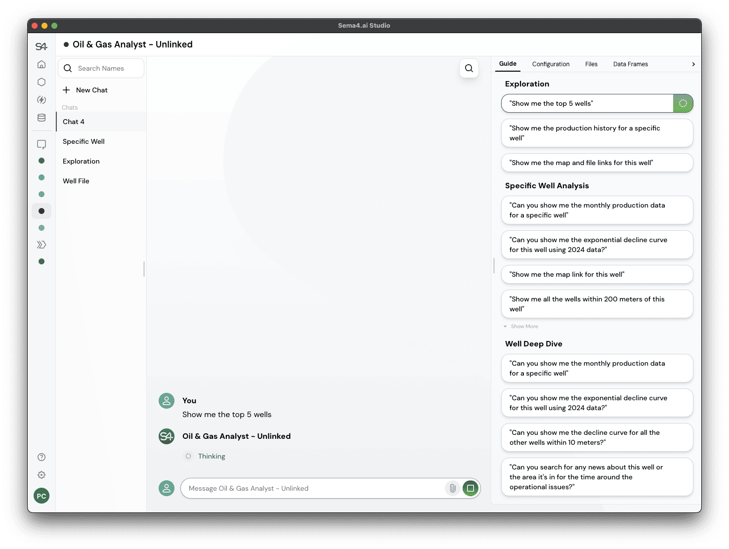 Conversation Guide Chat