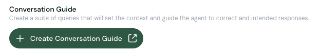 Create Conversation Guide