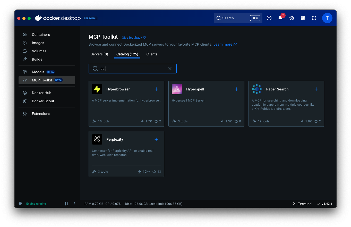 Search for an MCP server