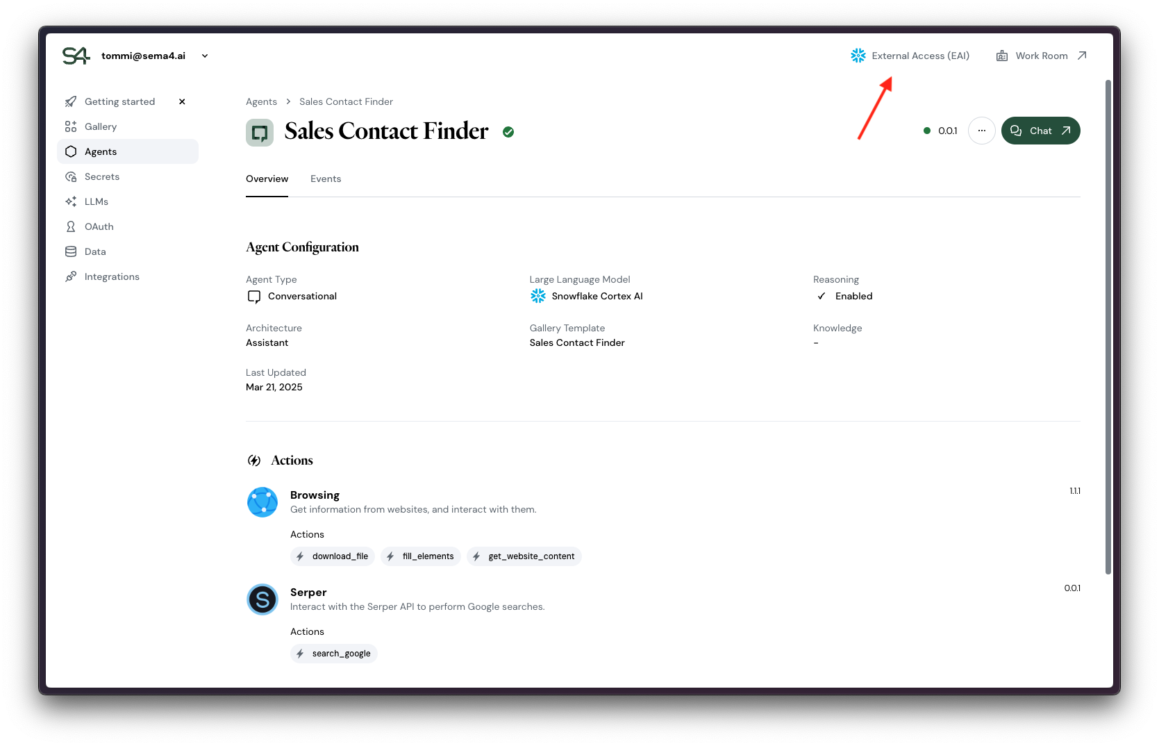 Update network rules