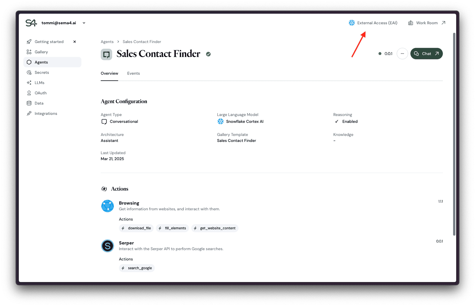Update network rules