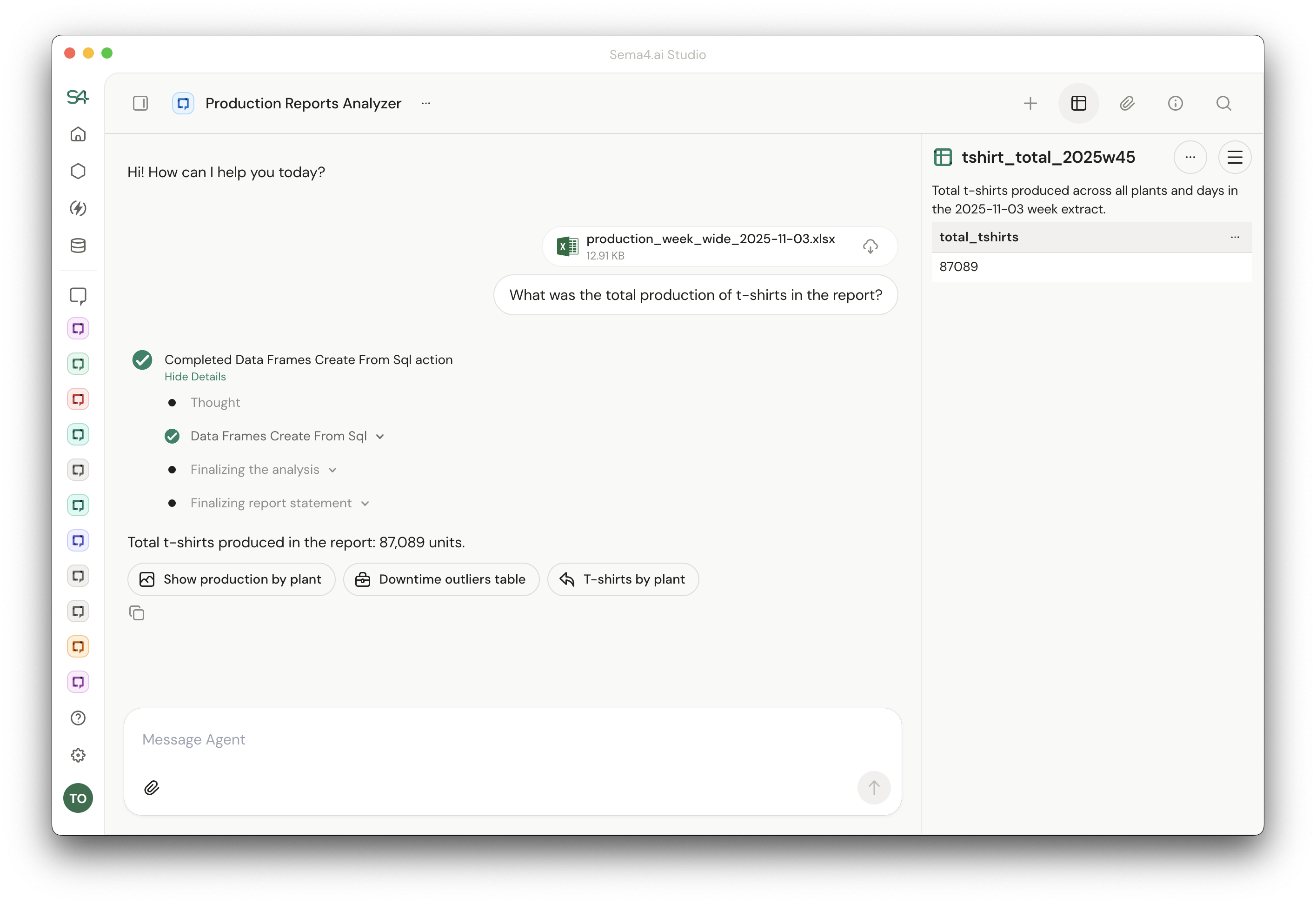 Try the model in an agent