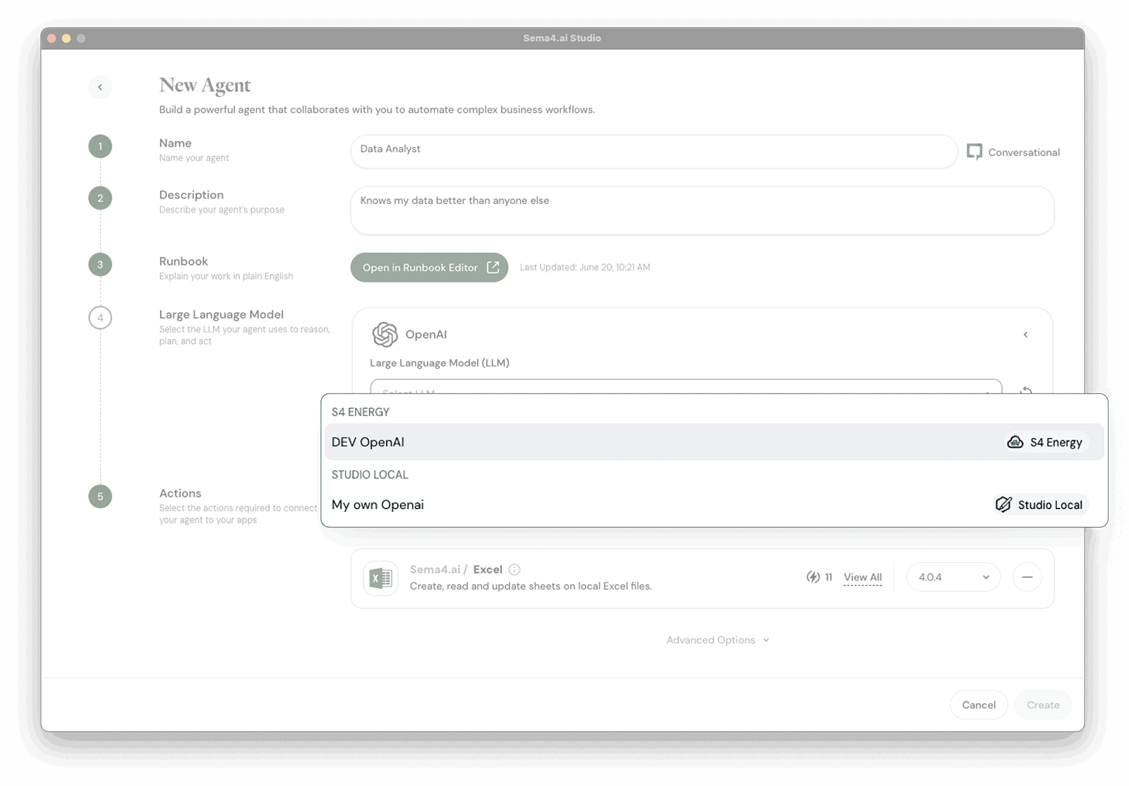 Using shared configurations