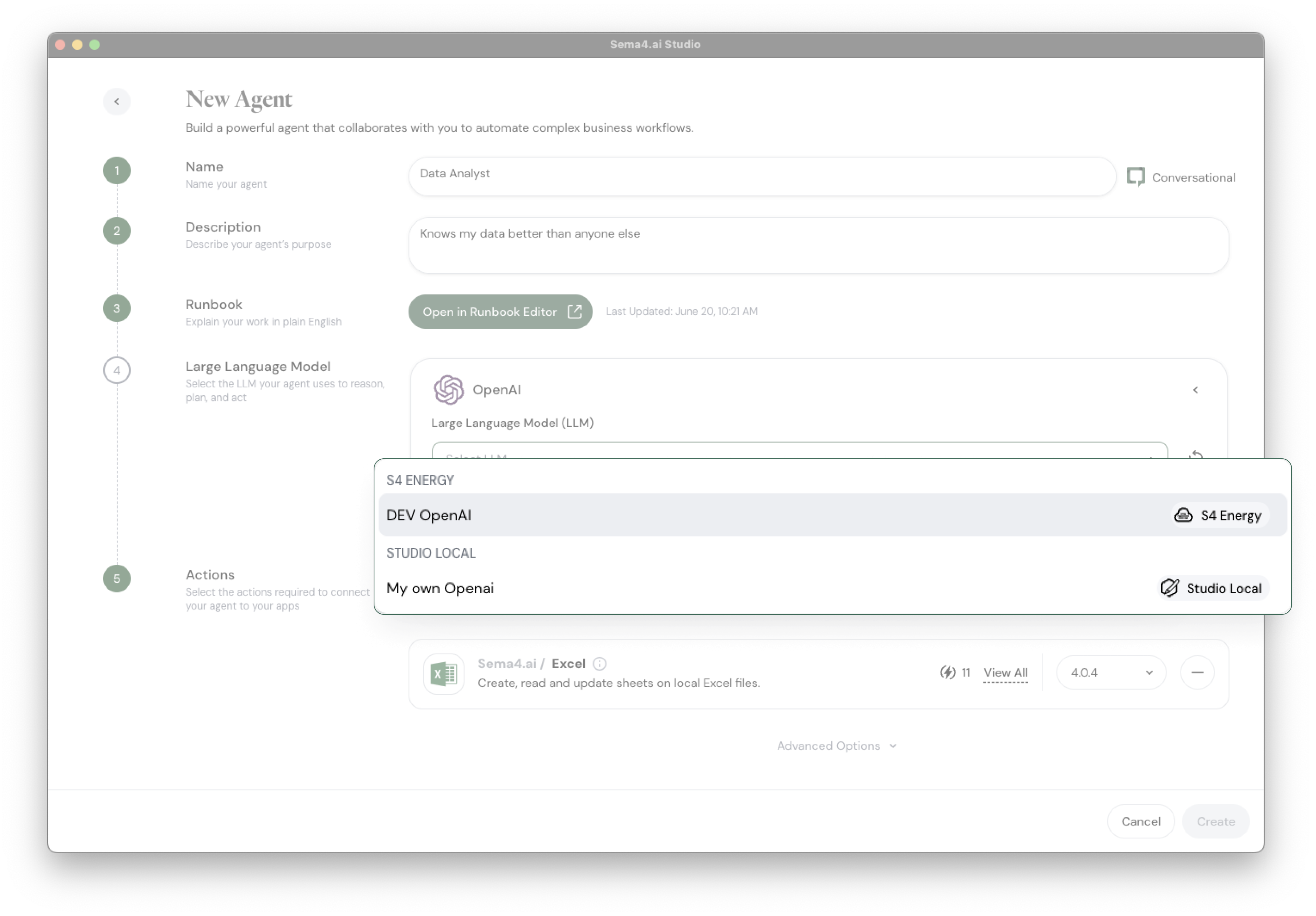 Using shared configurations