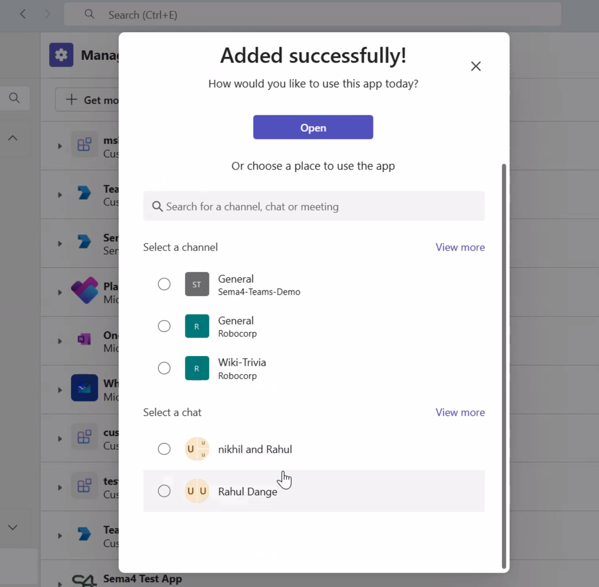 Bot deployed