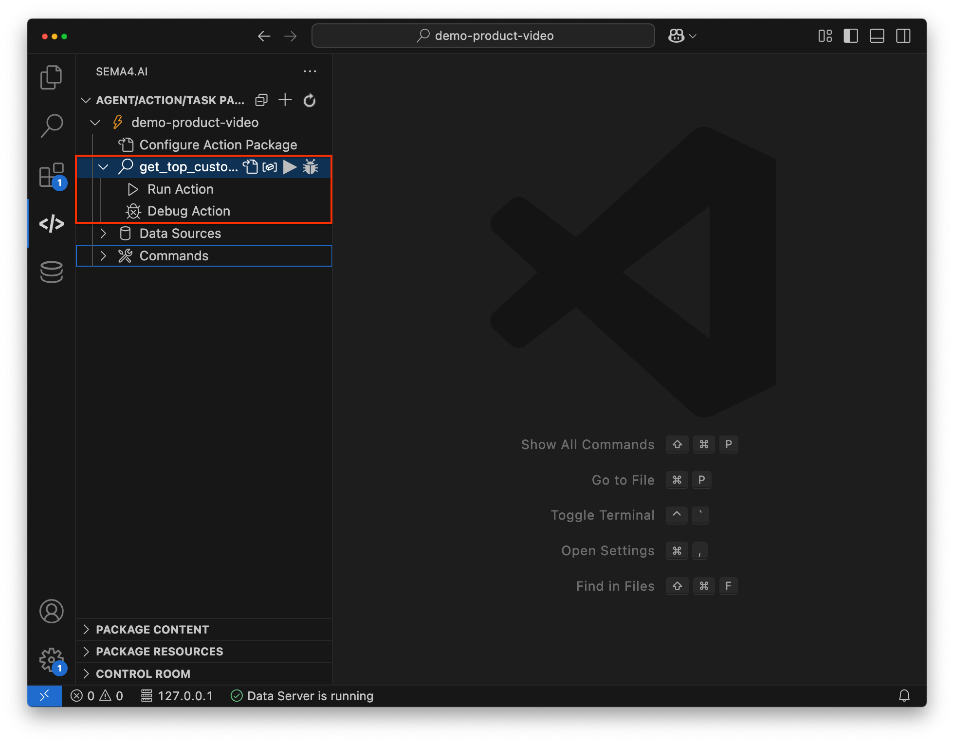 Activity Panel