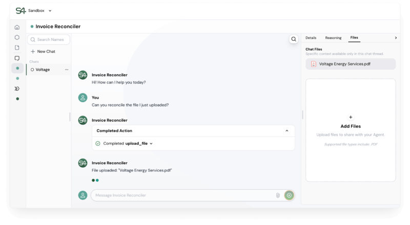 Invoice reconciliation