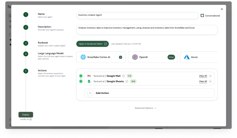 Snowflake Cortex LLM Integration