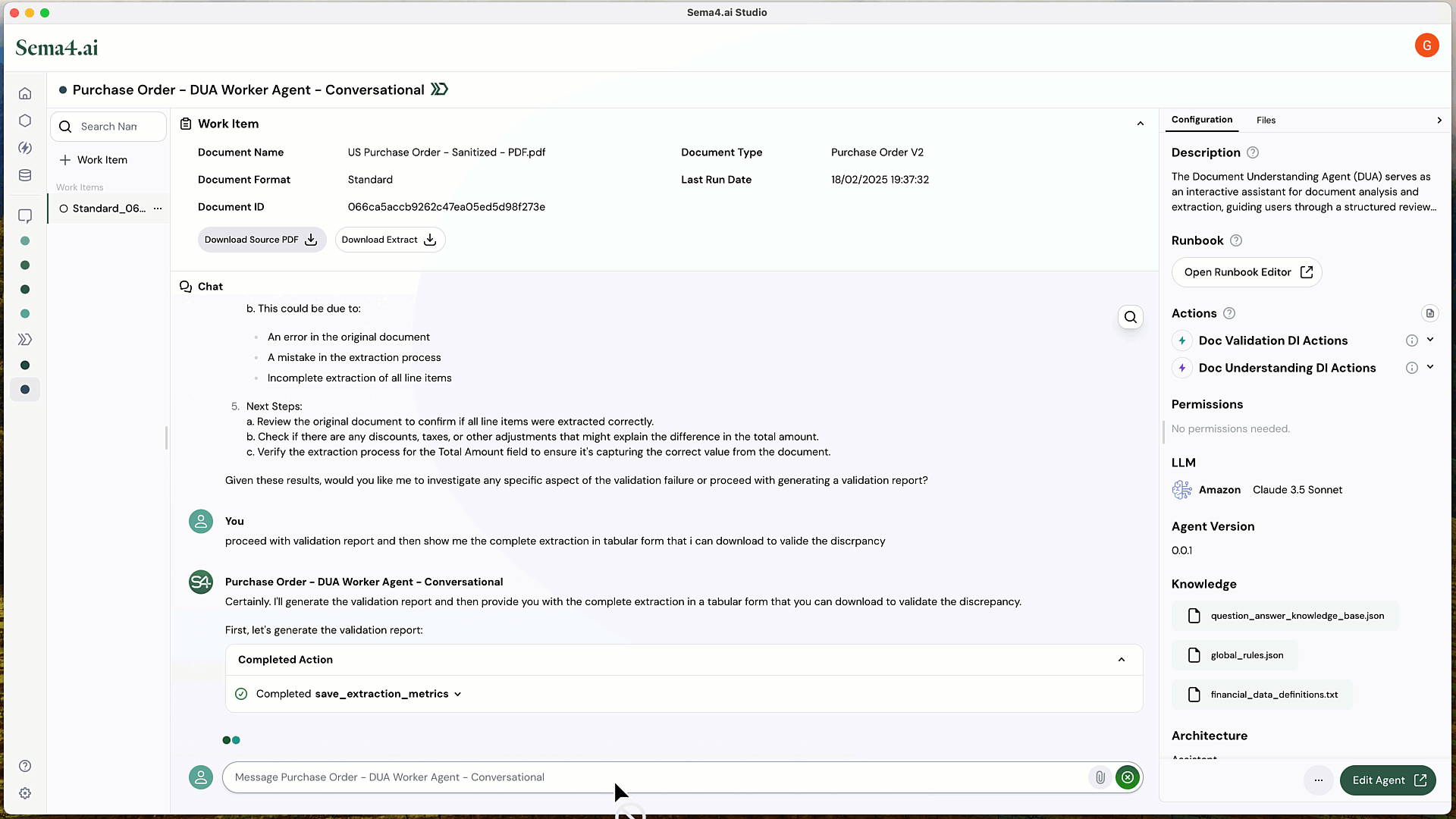 Actionable Reporting