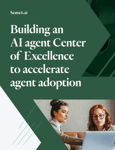 AI agent Center of Excellence