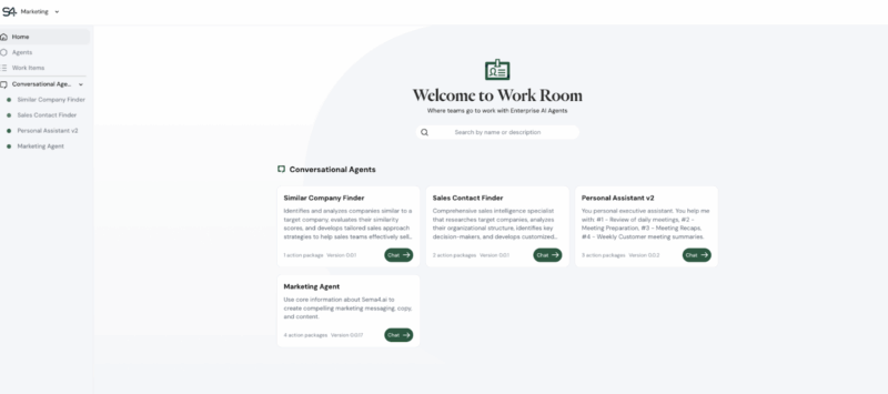 Welcome to Work Room Marketing AI Agent